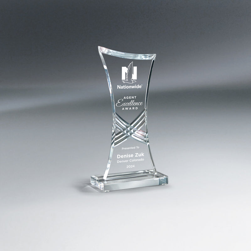 25MCD1215 Harvest Carved Acrylic Award