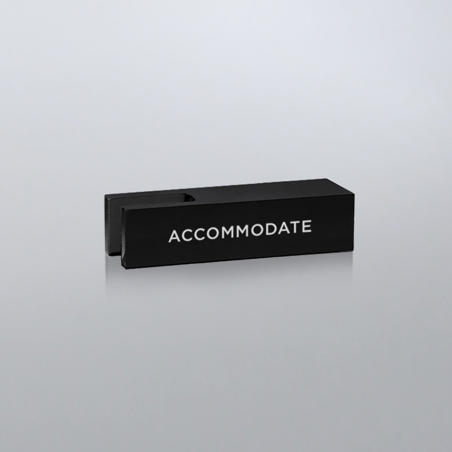 25MCD983BAR Black Acrylic Add A Bar