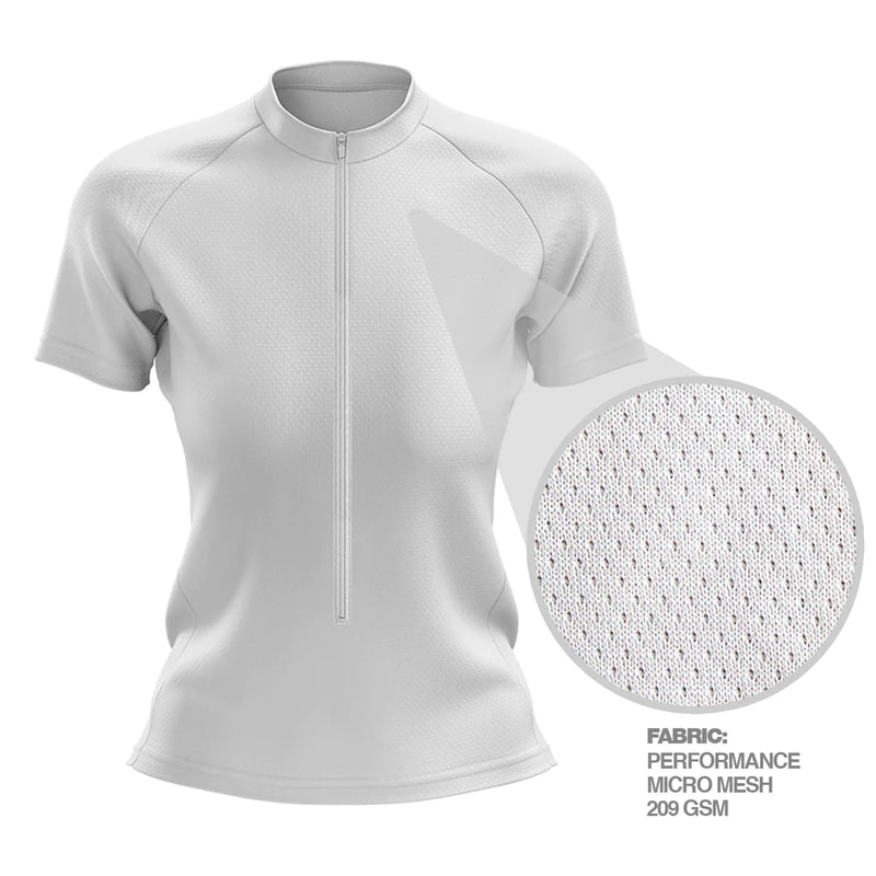 Women’s 3/4 Zip Short Sleeve Cycling Jersey