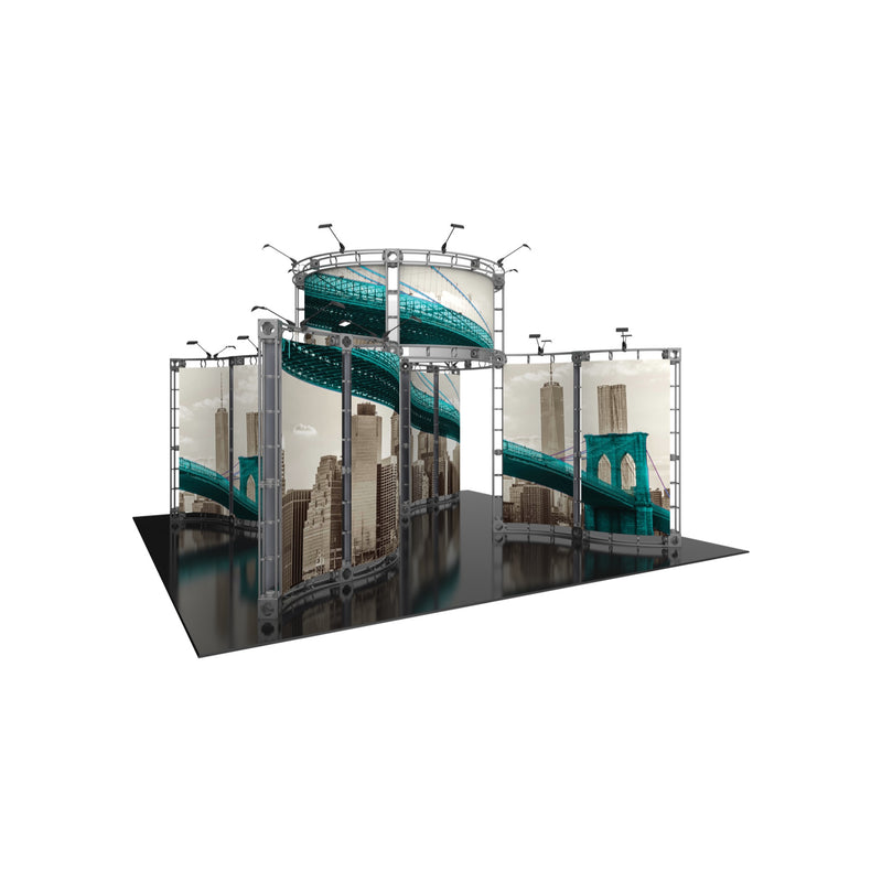 Canis Orbital Express Truss 20x20 Modular Island Exhibit