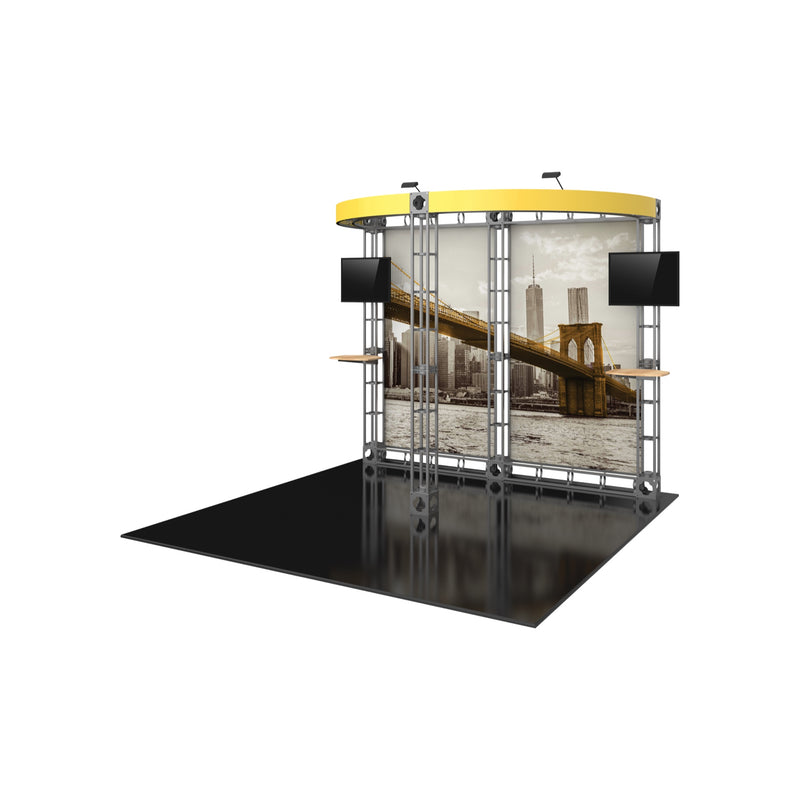 Clio Orbital Express Truss 10ft Modular Exhibit