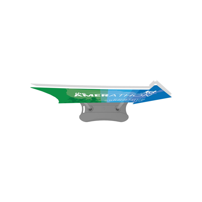 Contour Outdoor Sign Arrow Side - Water Base
