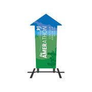 Contour Outdoor Sign Arrow Up - Plate Base
