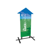 Contour Outdoor Sign Arrow Up - Plate Base