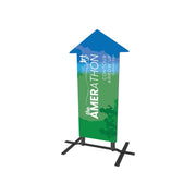 Contour Outdoor Sign Arrow Up - Plate Base
