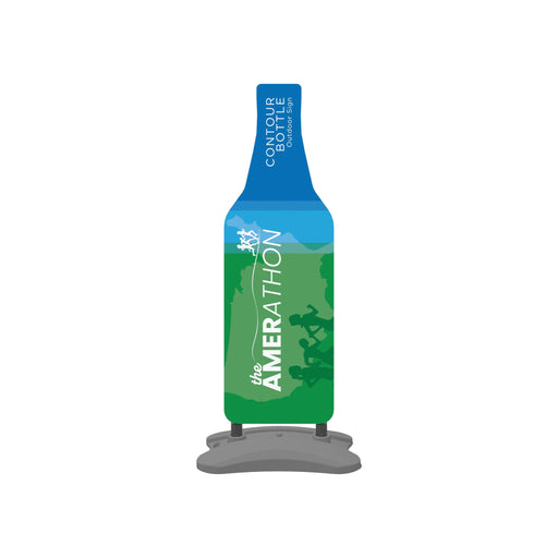 Contour Outdoor Sign Bottle - Water Base