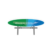 Contour Outdoor Sign Circle - Plate Base