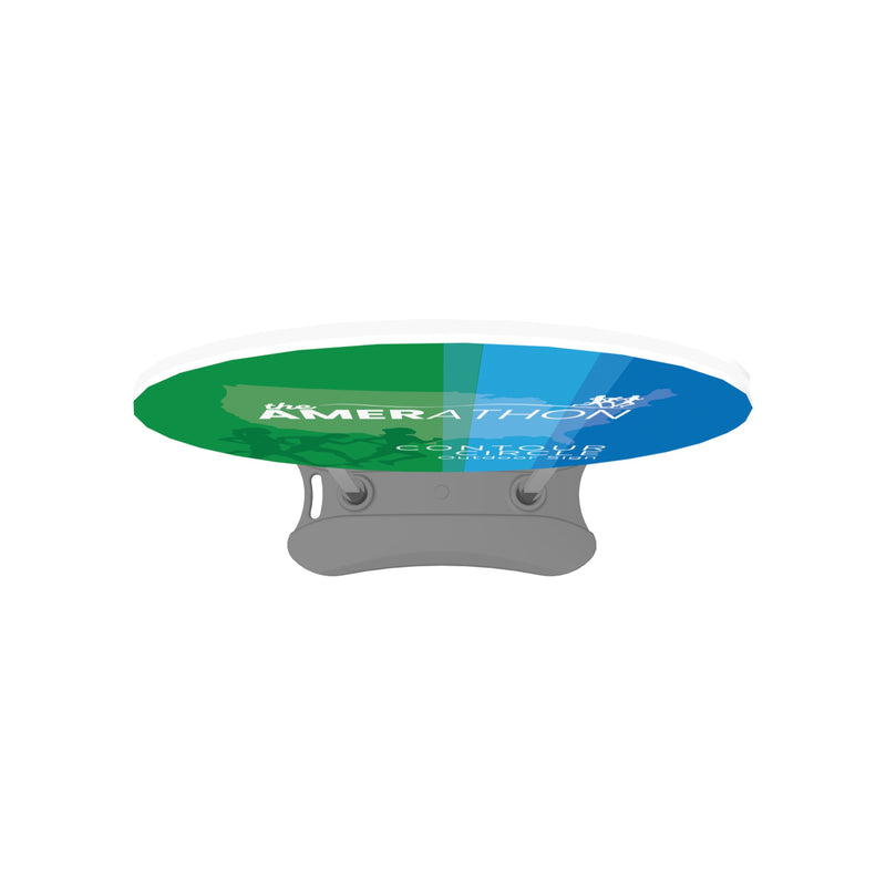 Contour Outdoor Sign Circle - Water Base