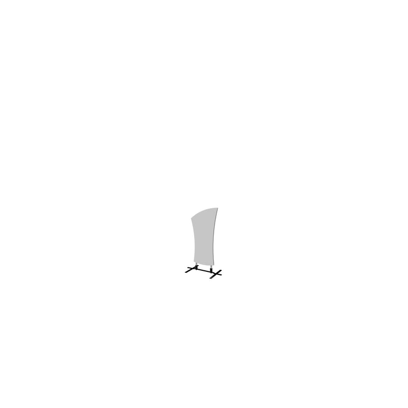 Contour Outdoor Sign Wave 1 - Plate Base