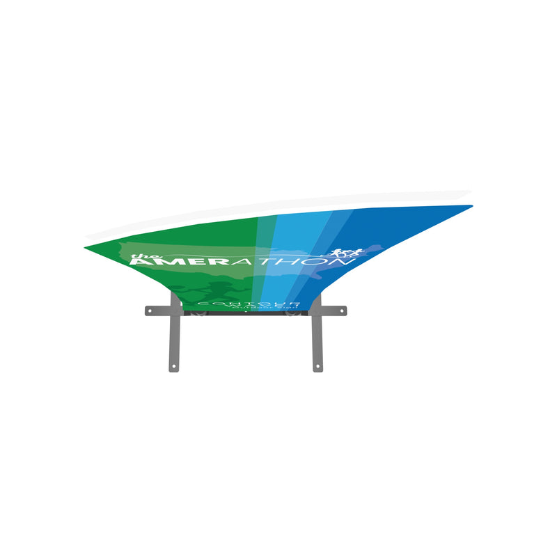 Contour Outdoor Sign Wave 1 - Plate Base