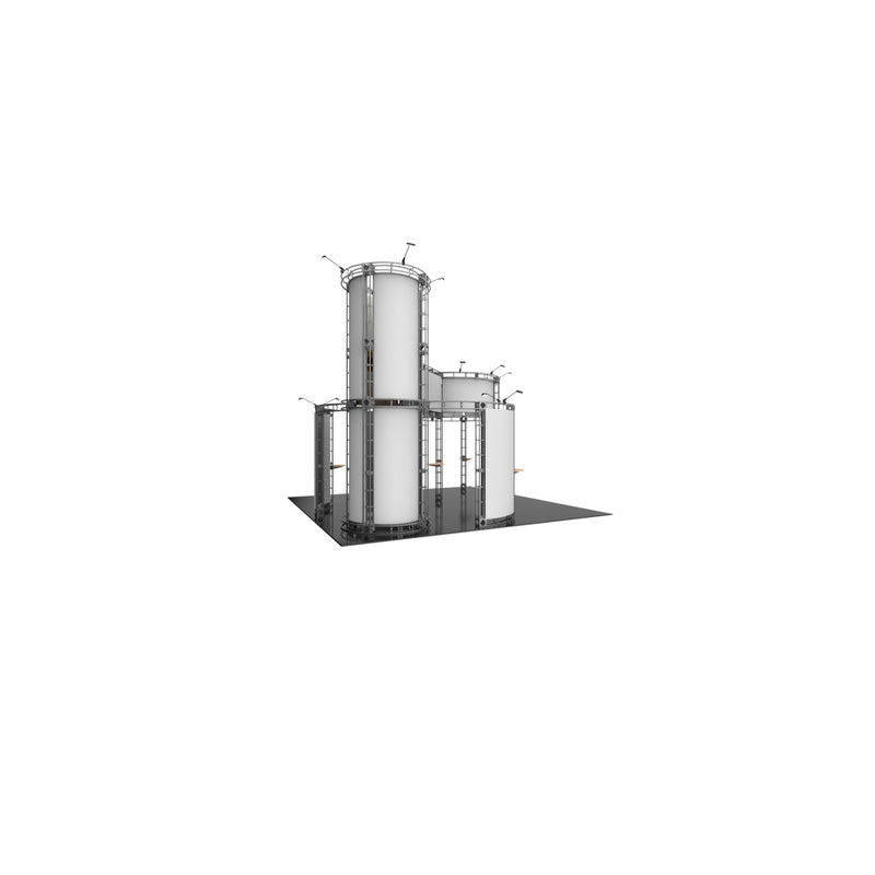 Corvus Orbital Express Truss 20x20 Modular Island Exhibit