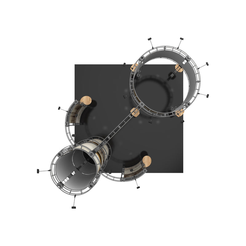 Corvus Orbital Express Truss 20x20 Modular Island Exhibit
