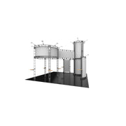 Corvus Orbital Express Truss 20x20 Modular Island Exhibit