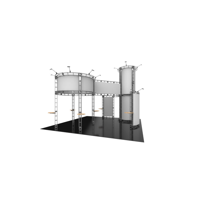 Corvus Orbital Express Truss 20x20 Modular Island Exhibit
