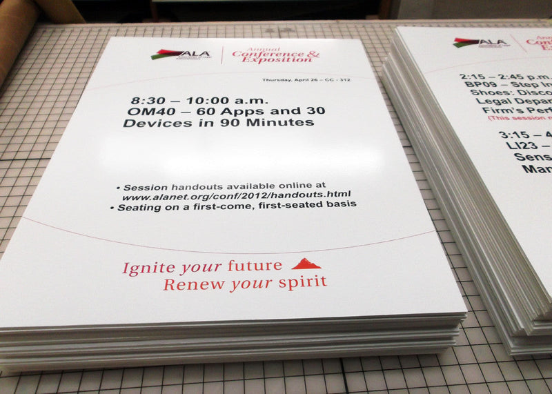 Foam Board Signs (25MB)