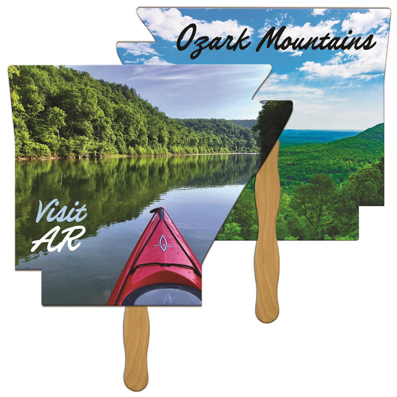 EZ-AR - AR Hand Fan Full Color (2 Sides)