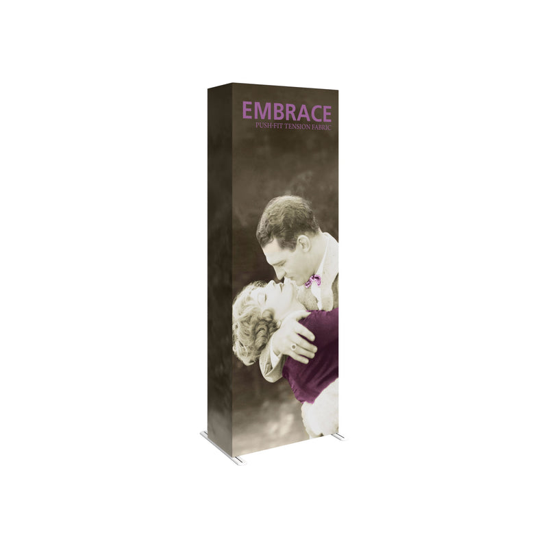 Embrace 2.5ft Full Height Push-Fit Tension Fabric Display