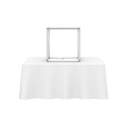 Embrace 2.5ft Square Tabletop Push-Fit Tension Fabric Display