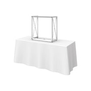 Embrace 2.5ft Square Tabletop Push-Fit Tension Fabric Display