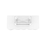 Embrace 2.5ft Square Tabletop Push-Fit Tension Fabric Display