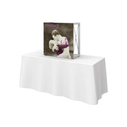 Embrace 2.5ft Square Tabletop Push-Fit Tension Fabric Display