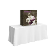 Embrace 2.5ft Square Tabletop Push-Fit Tension Fabric Display