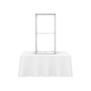 Embrace 2.5ft Tabletop Push-Fit Tension Fabric Display
