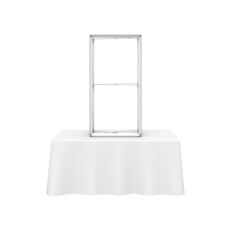 Embrace 2.5ft Tabletop Push-Fit Tension Fabric Display