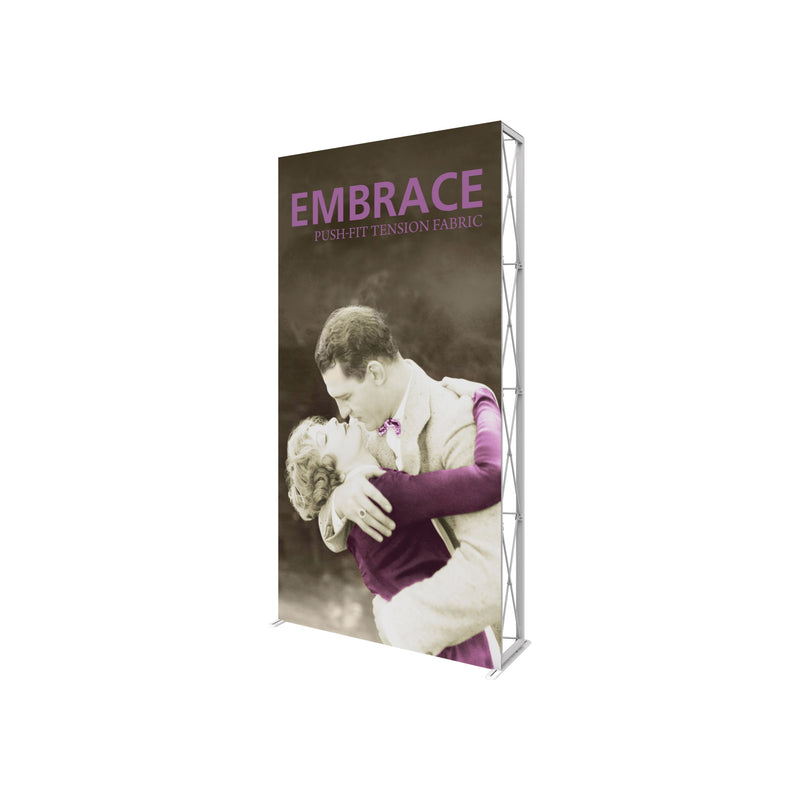Embrace 5ft Extra Tall Push-Fit Tension Fabric Display