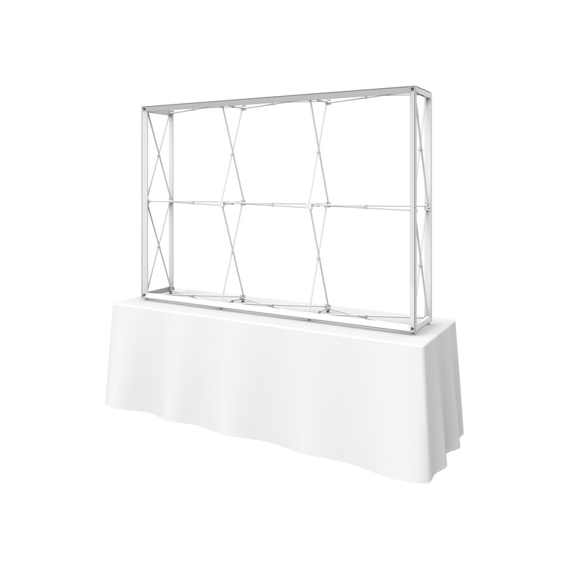 Embrace 7.5ft Tabletop Push-Fit Tension Fabric Display