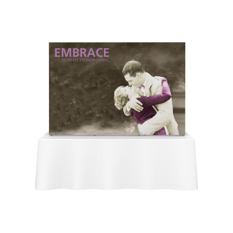 Embrace 7.5ft Tabletop Push-Fit Tension Fabric Display