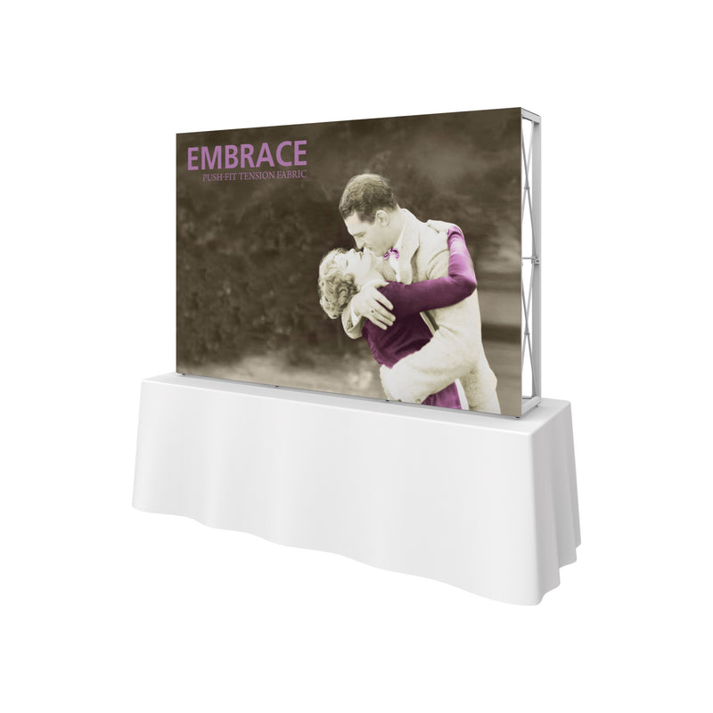 Embrace 7.5ft Tabletop Push-Fit Tension Fabric Display