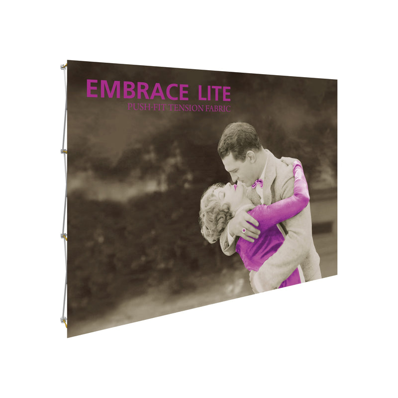 Embrace Lite 10ft Full Height Push-Fit Tension Fabric Display