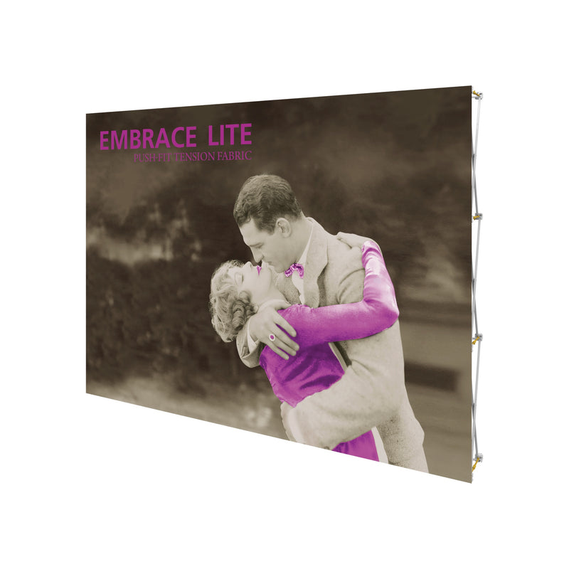 Embrace Lite 10ft Full Height Push-Fit Tension Fabric Display