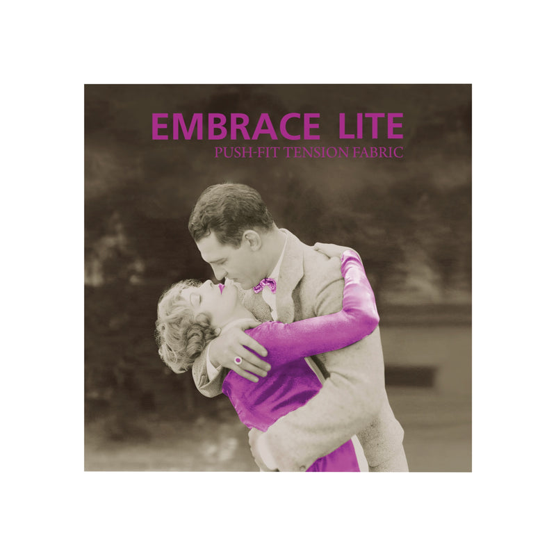 Embrace Lite 7.5ft Full Height Push-Fit Tension Fabric Display