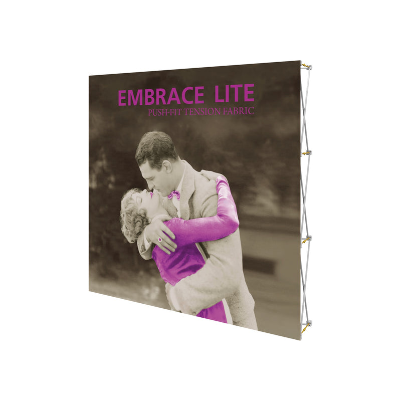 Embrace Lite 7.5ft Full Height Push-Fit Tension Fabric Display