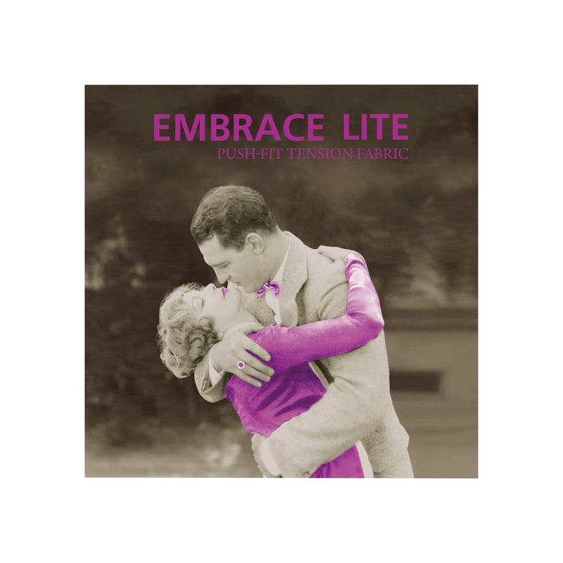 Embrace Lite 7.5ft Full Height Push-Fit Tension Fabric Display