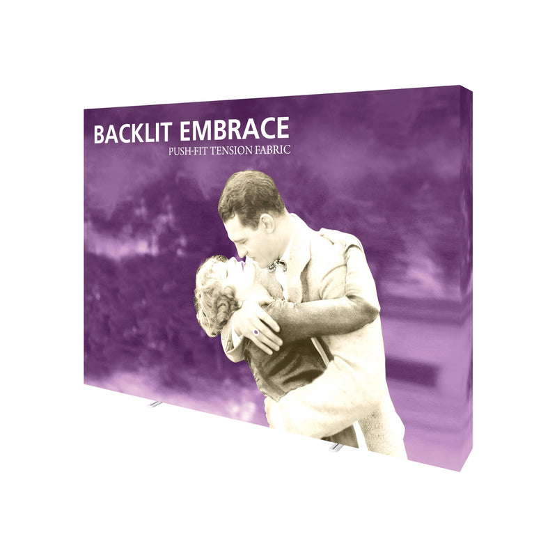 Embrace 10ft Backlit Full Height Push-Fit Tension Fabric Display