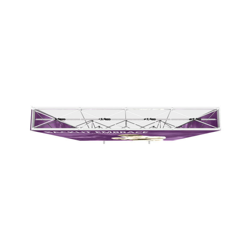 Embrace 10ft Backlit Full Height Push-Fit Tension Fabric Display