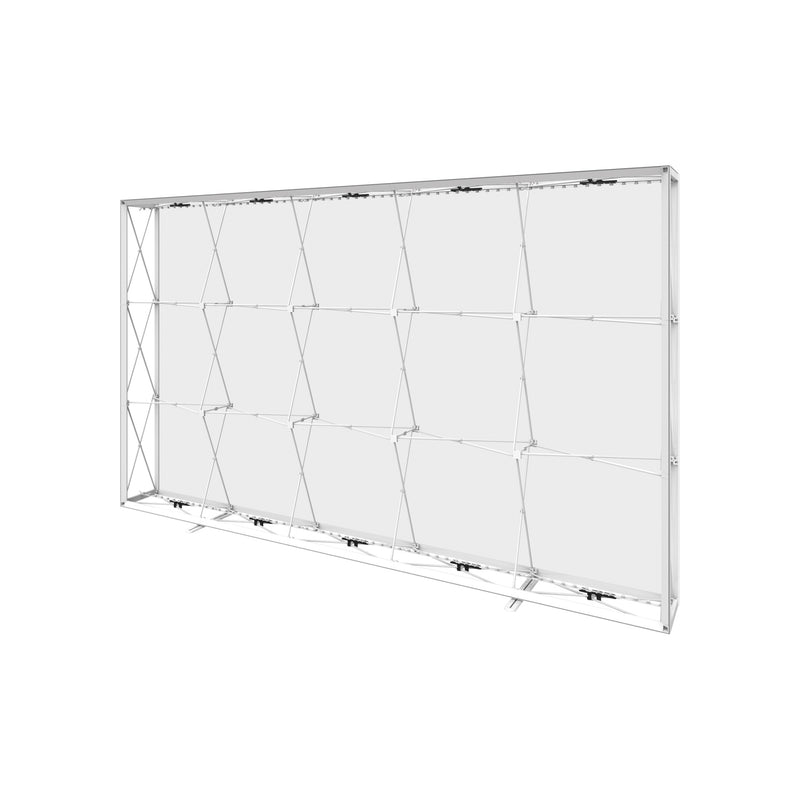 Embrace 12.5ft Backlit Full Height Push-Fit Tension Fabric Display