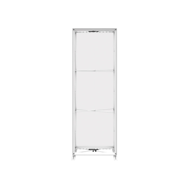 Embrace 2.5ft Backlit Full Height Push-Fit Tension Fabric Display