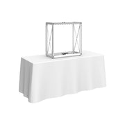 Embrace 2.5ft Backlit Tabletop Push-Fit Tension Fabric Display