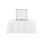 Embrace 2.5ft Backlit Tabletop Push-Fit Tension Fabric Display