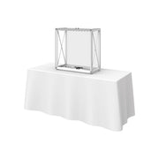 Embrace 2.5ft Backlit Tabletop Push-Fit Tension Fabric Display