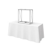 Embrace 2.5ft Backlit Tabletop Push-Fit Tension Fabric Display