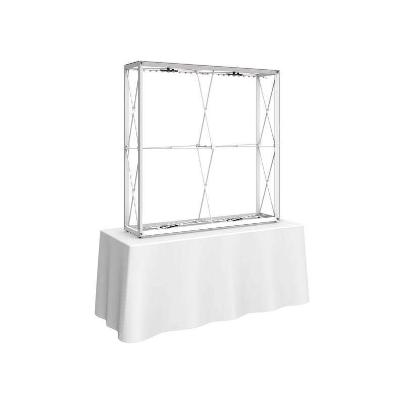 Embrace 5ft Backlit Tabletop Push-Fit Tension Fabric Display