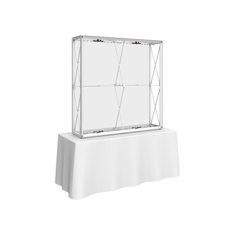Embrace 5ft Backlit Tabletop Push-Fit Tension Fabric Display