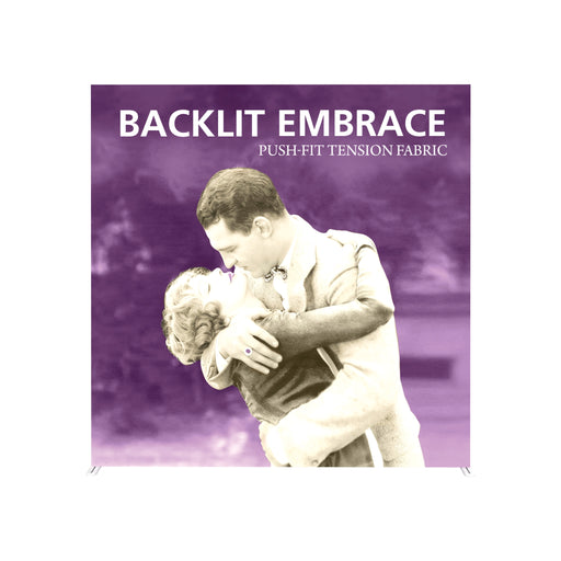 Embrace 7.5ft Backlit Full Height Push-Fit Tension Fabric Display