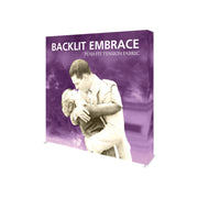 Embrace 7.5ft Backlit Full Height Push-Fit Tension Fabric Display