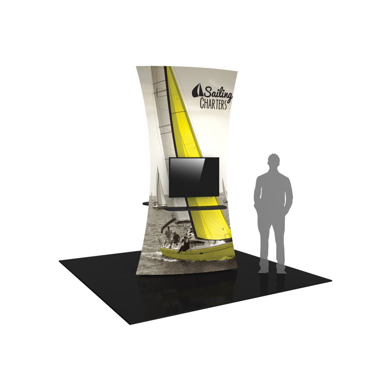 Formulate 10ft Tower 02 Tension Fabric Structure
